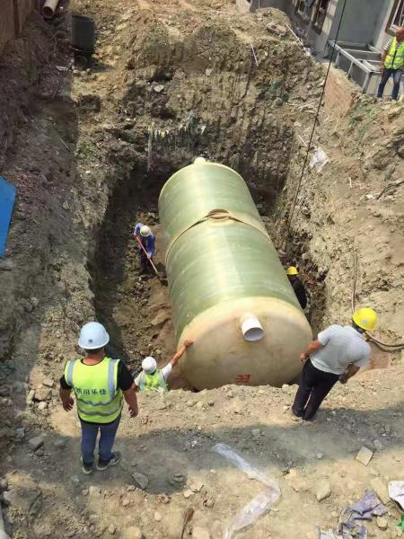 山南地区南部县养猪场玻璃钢化粪池项目